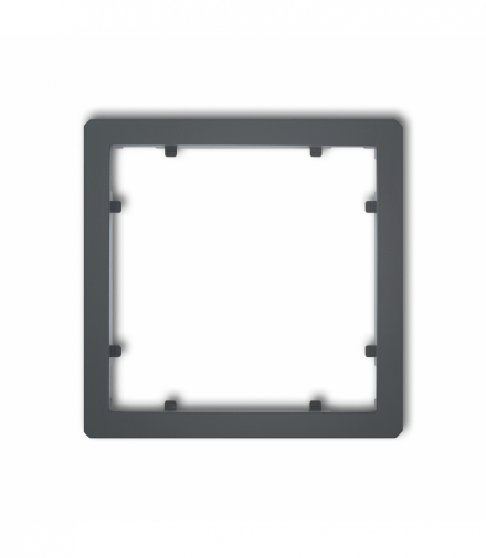 Adapter do standardu 55x55 mm Grafitowy mat Karlik 28DA-55