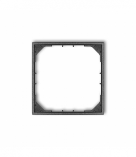Ramka pośrednia do uniwersalnego elektronicznego tygodniowego regulatora temperatury  Grafitowy Karlik 11IRP-3