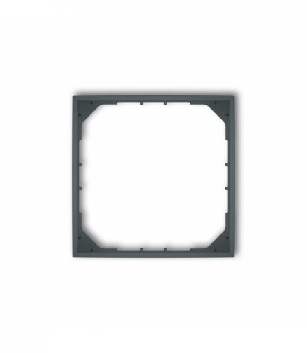 Ramka pośrednia do uniwersalnego elektronicznego tygodniowego regulatora temperatury  Grafitowy mat Karlik 28IRP-3