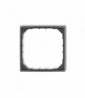 Ramka pośrednia do uniwersalnego elektronicznego tygodniowego regulatora temperatury  Grafitowy Karlik 11MRP-3