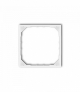 Ramka pośrednia do uniwersalnego elektronicznego tygodniowego regulatora temperatury  Biały mat Karlik 25MRP-3