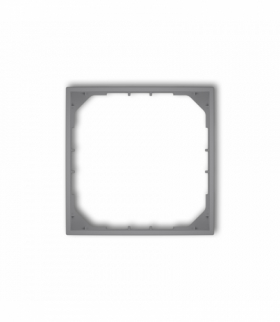 Ramka pośrednia do uniwersalnego elektronicznego tygodniowego regulatora temperatury  Szary mat Karlik 27MRP-3