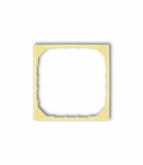 Ramka pośrednia do uniwersalnego elektronicznego tygodniowego regulatora temperatury  Kanarkowy Karlik 43MRP-3