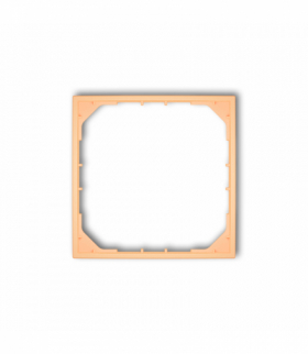 Ramka pośrednia do uniwersalnego elektronicznego tygodniowego regulatora temperatury  Brzoskwiniowy Karlik 45MRP-3