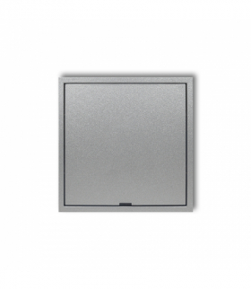 Ramka pośrednia z zaślepką Srebrny metalik Karlik 7IRPZ