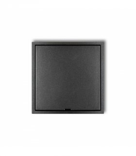 Ramka pośrednia z zaślepką Grafitowy Karlik 11IRPZ