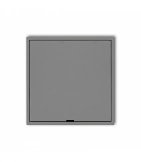 Ramka pośrednia z zaślepką Szary mat Karlik 27IRPZ