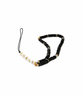 Guess Zawieszka GUSTPEARK czarna Heishi Beads TFO GSM117648