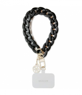 Guess pasek GUOUCBMC4MK czarny HDSP Large Chain Acrylic 4G Charm TFO GSM175851