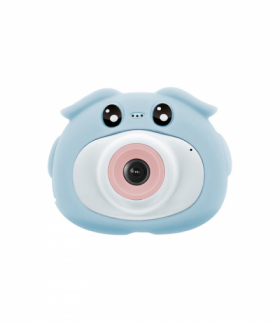 Maxlife dziecięcy aparat cyfrowy z funkcją kamery MXKC-100 niebieski TFO OEM0200442