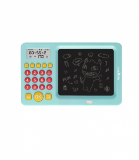 Maxlife dziecięca tablica do pisania z kalkulatorem MXWB-01 niebieska TFO OEM0200488