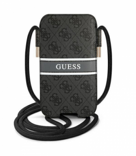 Guess Torebka GUPHM4GDGR 6,1 szara 4G Stripe TFO GSM116136