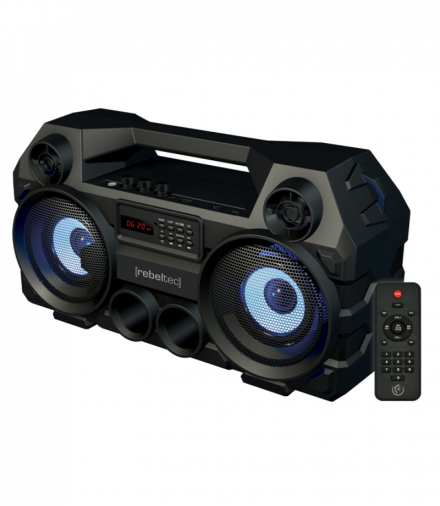 Rebeltec głośnik Bluetooth SoundBOX 465 czarny TFO AKKSGGLOREB00017