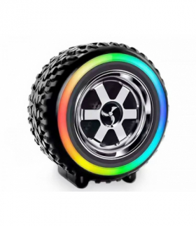 Głośnik bluetooth G2389 z podswieteniem RGB CAR WHELL ,USB-C ,akumulator 1200mAh LXG2389