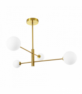 Lampa wisząca Dorado 4xG9 złota Light Prestige LP-002/4P