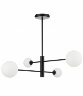 Lampa wisząca Dorado 4xG9 czarna Light Prestige LP-002/4P BK