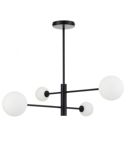 Lampa wisząca Dorado 4xG9 czarna Light Prestige LP-002/4P BK