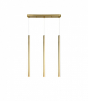 Lampa wisząca Lungo 3xG9 złota Light Prestige LP-894/3L GD