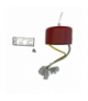 Lampa wisząca Lungo 1xG9 Light Prestige LP-894/1P RED