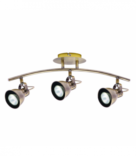 Lampa sufitowa Bolzano 3 Kinkiet 3xGU10 patyna Light Prestige LP-8067/3W patyna