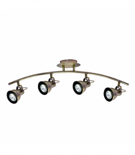 Lampa sufitowa Bolzano 4 Kinkiet 4xGU10 patyna Light Prestige LP-8067/4W patyna