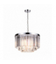Lampa wisząca Vetro 5xE14 transparentna/srebrna Light Prestige LP-2910/5P