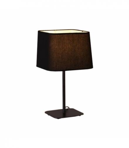 Lampa stołowa Marbella 1xE27 czarna Light Prestige LP-332/1T BK