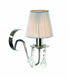 Kinkiet Mona 1xE14 srebrna Light Prestige LP-5005/1W srebrna