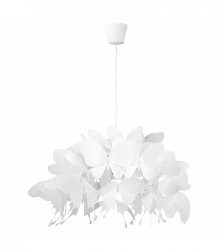 Lampa wisząca Farfalla 1xE27 biała Light Prestige LP-3439/1P WHITE