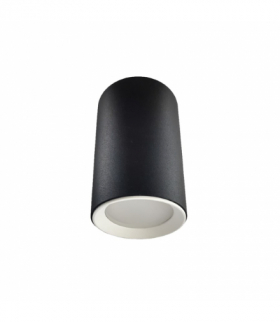 Oczko Manacor 9cm 1xGU10 czarno/biała Light Prestige LP-232/1D - 90 BK/WH