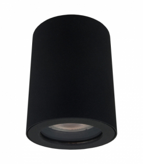 Oczko Faro natynkowa 1xGU10 czarna Light Prestige LP-6510/1SM BK