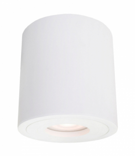 Oczko Faro XL natynkowa 1xGU10 biała IP65 Light Prestige LP-6510/1SM XL WH