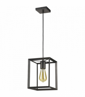 Lampa wisząca Napoli 1xE27 czarna Light Prestige LP-4146/1P-BL