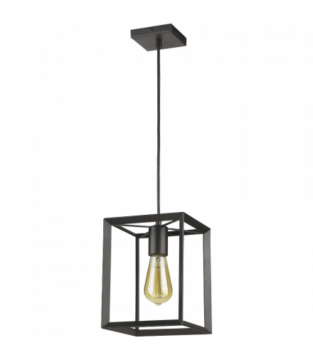 Lampa wisząca Napoli 1xE27 czarna Light Prestige LP-4146/1P-BL