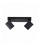 Spot Snow 2xGU10 czarna Light Prestige LP-731/2W BK