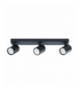Spot Snow 3xGU10 czarna Light Prestige LP-731/3W BK