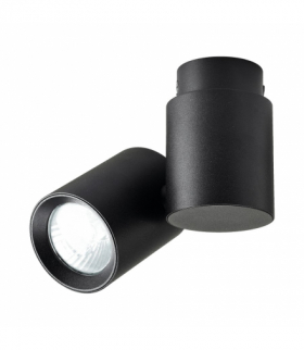 Reflektor Boston 1xGU10 czarny Light Prestige LP-741/1W BK