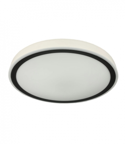 Plafon Vegas średni czarny 4000K 1xLED IP54 Light Prestige LP-550/1C M 4BK