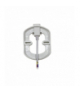 Plafon Vegas średni czarny 4000K 1xLED IP54 Light Prestige LP-550/1C M 4BK