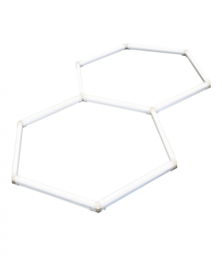 Plafon Geometric System 2 LED Light Prestige LP-0109/2C 4K