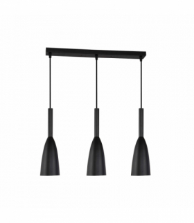 Lampa wisząca Solin wisząca 3xE27 czarna Light Prestige LP-181/3L BK