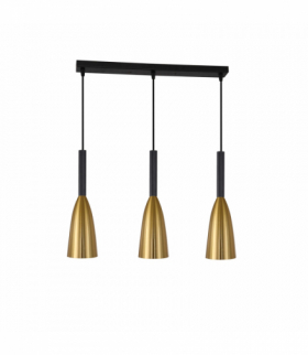 Lampa wisząca Solin wisząca 3xE27 złota Light Prestige LP-181/3L GD