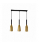 Lampa wisząca Solin wisząca 3xE27 złota Light Prestige LP-181/3L GD
