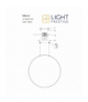 Lampa wisząca Mirror mała 1xLED złota Light Prestige LP-999/1P S GD