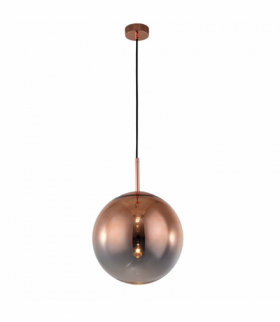 Lampa wisząca Palla 1xE27 miedziana Light Prestige LP-2844/1P MI