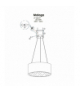 Lampa wisząca Malaga 1xLED Szara Light Prestige LP-622/1P GREY