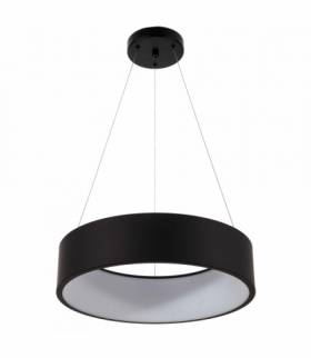 Lampa wisząca Malaga 1xLED czarna Light Prestige LP-622/1P BK