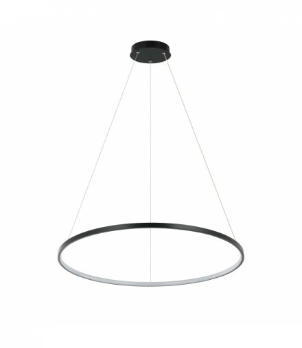 Lampa wisząca Ring średni 4000K 1xLED czarny Light Prestige LP-909/1P 4M BK