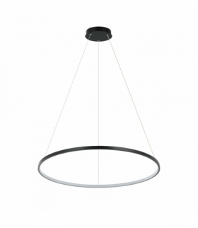 Lampa wisząca Ring średni 3000K 1xLED czarny Light Prestige LP-909/1P M BK