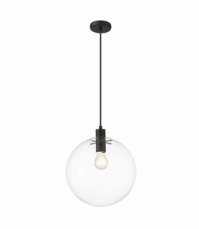 Lampa wisząca Puerto duża 1xE27 czarna Light Prestige LP-004/1P L BK